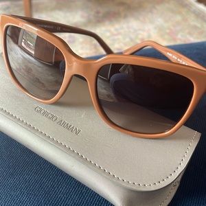 Women Giorgio Armani brown sunglasses